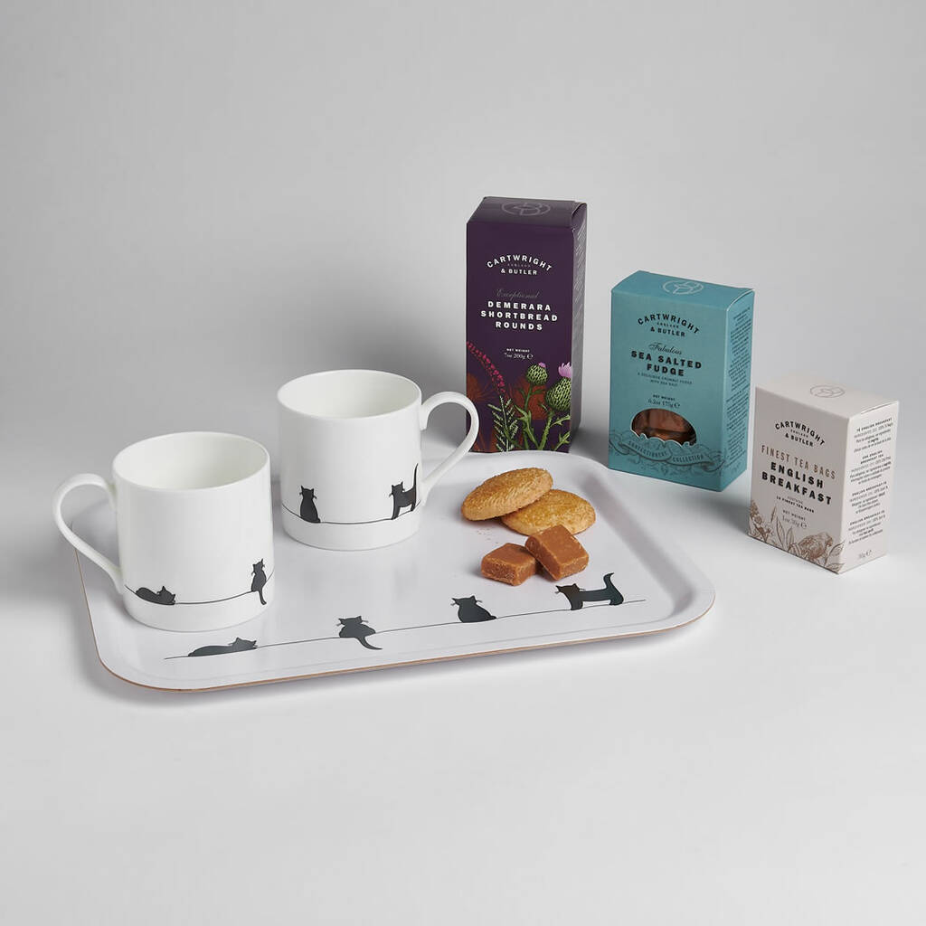 Image of Cat Collection Tea For Two Gift Set