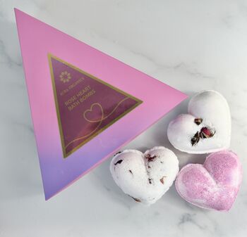 Heart Bath Bomb Gift Set, 2 of 5