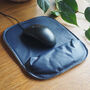 Cushioned Leather Mouse Mat, thumbnail 3 of 5