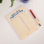 A5 Daily Planner Pad | Same Sh*T, Different Day, thumbnail 4 of 6