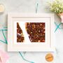 Personalised Liverpool Map Print Gift | Hand Drawn City Wall Art, thumbnail 7 of 8