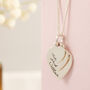 Heart Tags Personalised Name Necklace, thumbnail 8 of 10