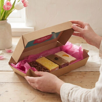 Personalised Mini Loaf Birthday Cakes Gift Box, 2 of 6