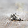 Black Diamond Tiny Heart Necklace, thumbnail 5 of 8