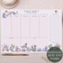Pink Rodeo Cowboy Personalised Weekly Planner Desk Pad, thumbnail 1 of 4