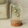 Victorian Opal Stud Earrings, thumbnail 1 of 9