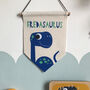 Children's Personalised Dinosaur Pennant Flag, thumbnail 1 of 8