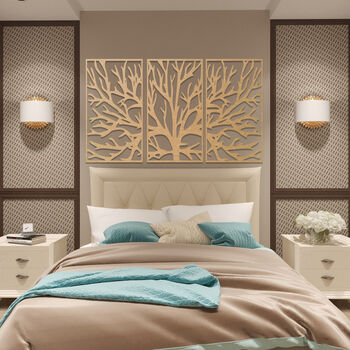 Tree Of Life Branches Wooden Wall Art Room Decor, 5 of 10