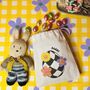 Personalised Retro Egg Bag With Chocolate Eggs, thumbnail 4 of 5