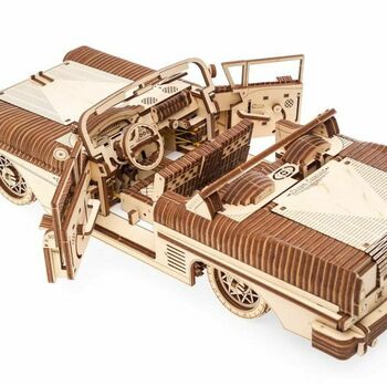 Dream Cabriolet. Build Your Moving Car Model By U Gears, 8 of 10