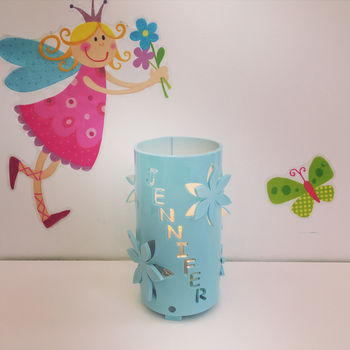 Personalised Flower Night Light Ideal New Baby Gift, 4 of 12