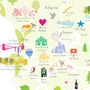 Personalised Greater Bristol Map: Add Favourite Places, thumbnail 3 of 3