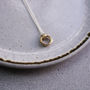 Silver/Gold Blended Aphrodite Mini Necklace, thumbnail 2 of 2