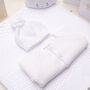 Toffee Moon White Christening Bubble Cardigan, thumbnail 5 of 12