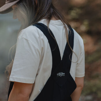 'The Day Dreamer' Black Dungarees, 3 of 7