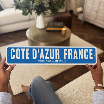 Personalised 'Holiday' Street Sign, 5 of 9