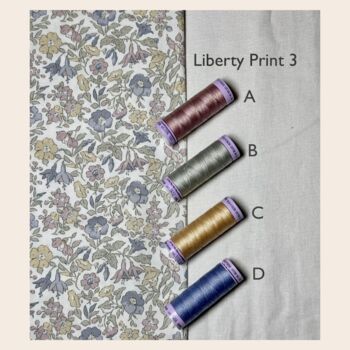Personalised Weighted Liberty Eye Pillow, 7 of 8