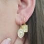 Head In The Clouds 14k Gold Plated Earrings, thumbnail 2 of 8
