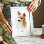 Personalised Dog, Horse And Pet Watercolour Portrait, thumbnail 6 of 12