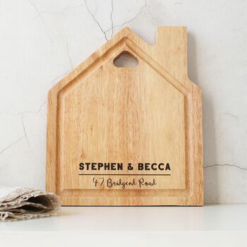 Personalised House Chopping Board, 3 of 3