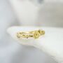Gold Vermeil Dainty Gemstone Ring, thumbnail 5 of 8