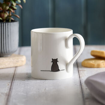 Cat Mugs, Set Of Two, 5 of 5