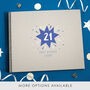 Personalised 21st Birthday Spiral Bound Book, thumbnail 1 of 10