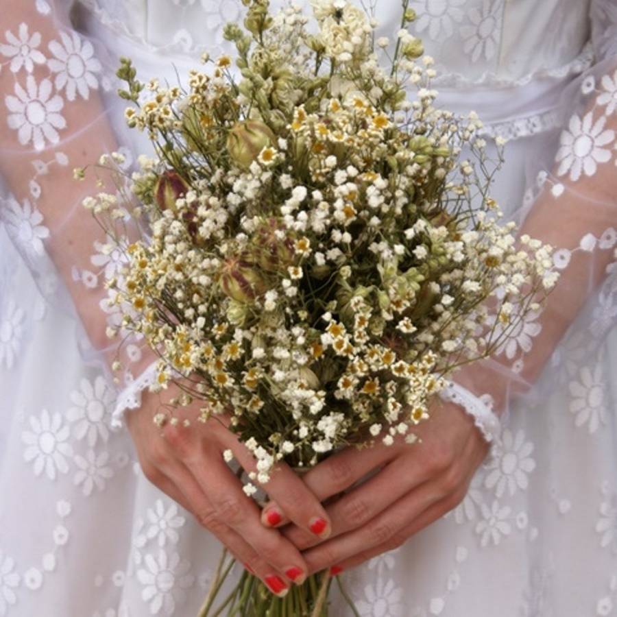 Dried Bridal Bouquet