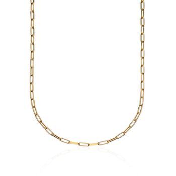 Sterling Silver Box Link Chain Necklace, 8 of 8