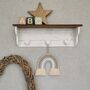 Macrame Rainbow Personalised,Beige Nursery Wall Hanging, thumbnail 3 of 12