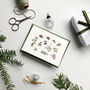 ‘Warm And Cosy Things’ Hand Illustrated Christmas Card, thumbnail 2 of 3