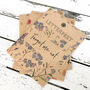 Personalised Forget Me Not Plant Pot, thumbnail 2 of 3