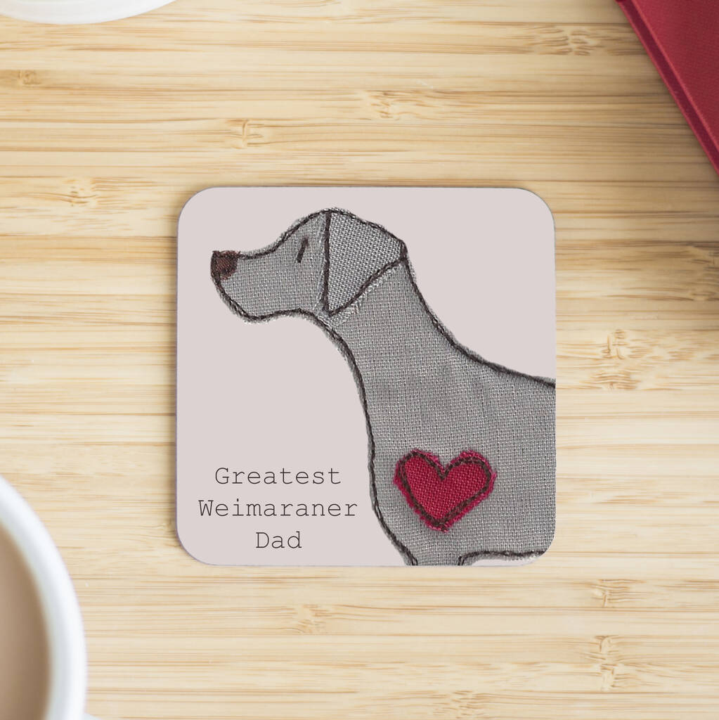 weimaraner wrapping paper