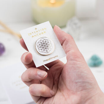 Enamel Pin With Intention Setting Ritual, 2 of 7
