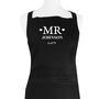 Personalised Mr Apron For Husband, thumbnail 2 of 2