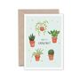 Plant Lover Greeting Card, thumbnail 2 of 2