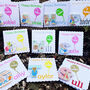 Personalised A To Z Peter Rabbit Door Letter Cards, thumbnail 1 of 5