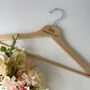 Engraved Wedding Hanger, thumbnail 5 of 12