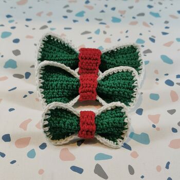 Christmas Pet Bow Tie, Three Styles, Two Sizes, 4 of 6
