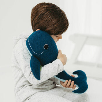 Whale Soft Toy Personalised And Handmade, 2 of 10