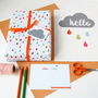 Raindrop Eco Friendly Wrapping Paper Set, thumbnail 3 of 8