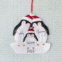 Personalised Penguin Family Decoration, thumbnail 2 of 3