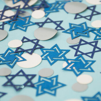 Hanukkah Star Of David Table Confetti, 2 of 6