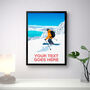 Personalised Ski Run Poster, thumbnail 2 of 6