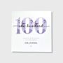 100th Birthday Card Grandmother Grandad Him Her, thumbnail 2 of 3