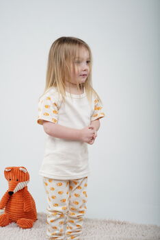 Organic Toddler Fox Pyjamas, 3 of 3