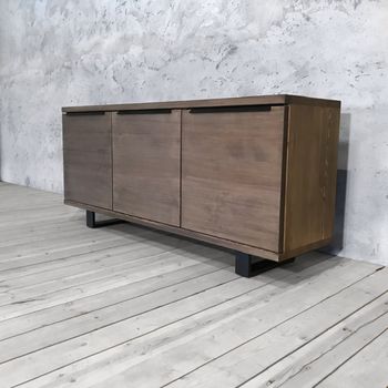 Solid Pine Sideboard, 2 of 4