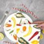Chilli Napkin Set | Spicy Gift Idea | Hand Drawn Cotton Napkins, thumbnail 4 of 6