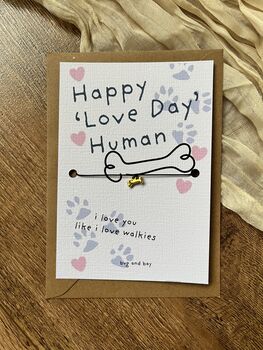 Pet / Dog Valentines Wish Bracelet, 3 of 3