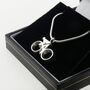 Cycling Necklace, thumbnail 2 of 2